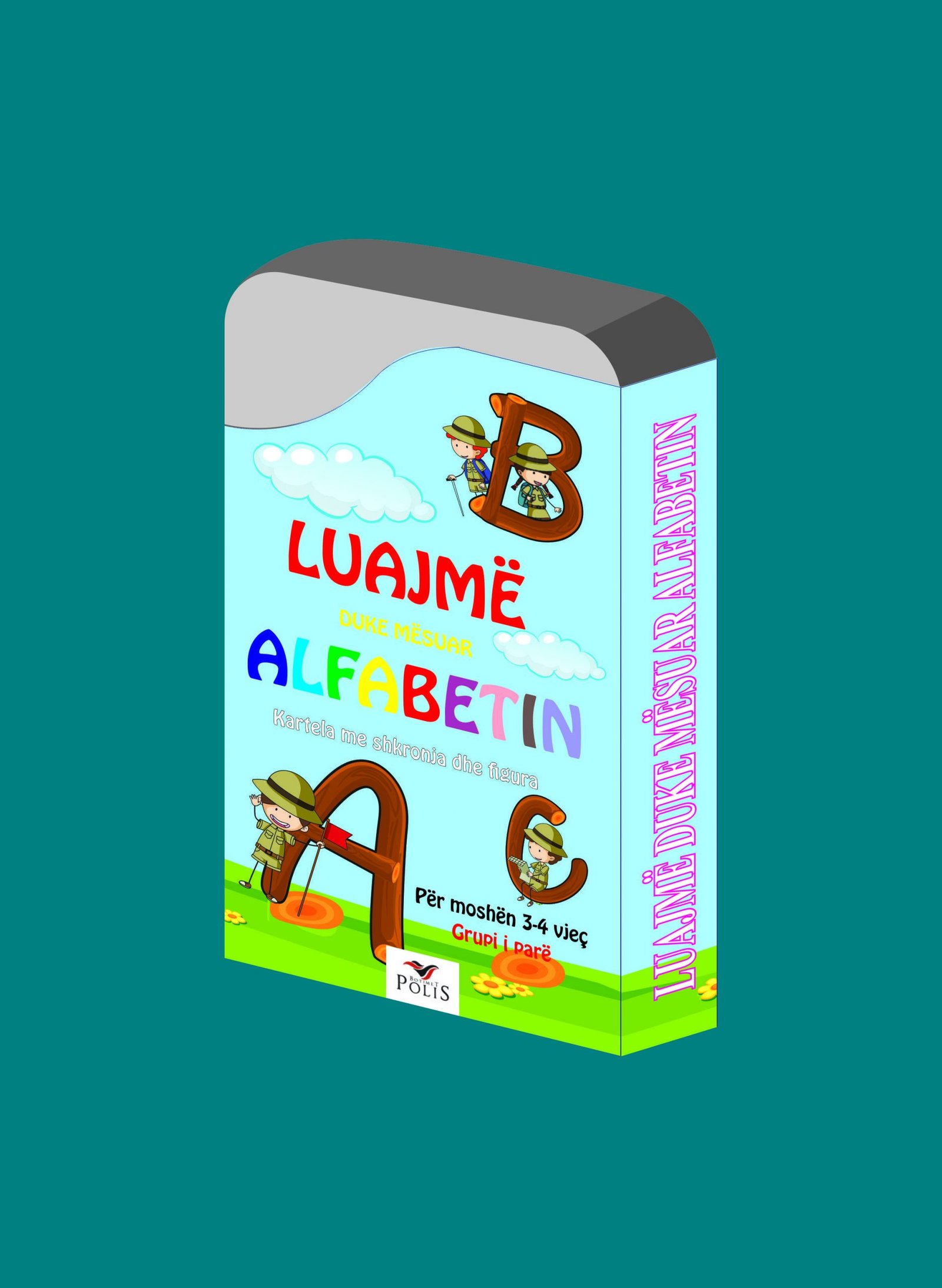 Kartelat formuese për lëndën e gjuhës shqipe – “Luajmë duke mësuar alfabetin”