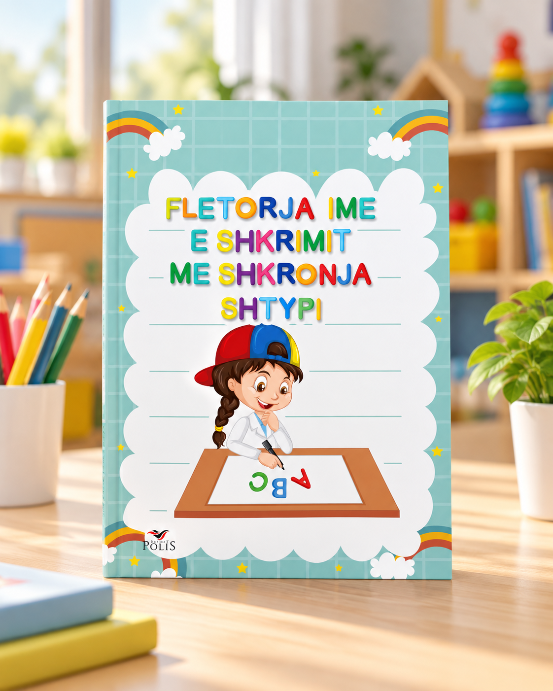 Fletorja ime e shkrimit me shkronja shtypi